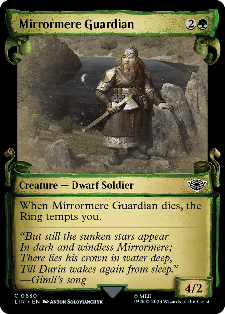 Mirrormere Guardian [The Lord of the Rings: Tales of Middle-Earth Showcase Scrolls] | Exor Games Dartmouth