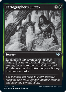Cartographer's Survey [Innistrad: Double Feature] | Exor Games Dartmouth