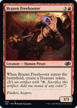 Brazen Freebooter [Jumpstart 2022] | Exor Games Dartmouth