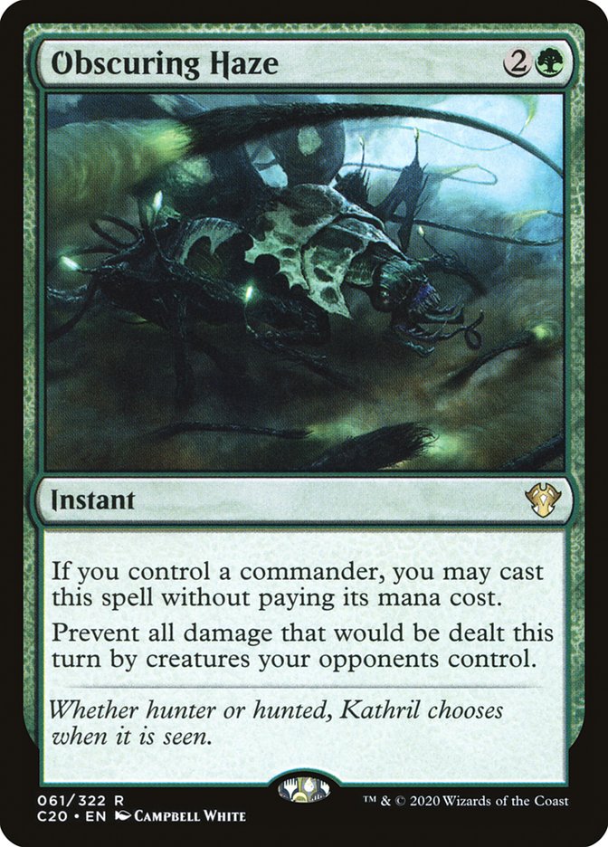 Obscuring Haze [Commander 2020] | Exor Games Dartmouth