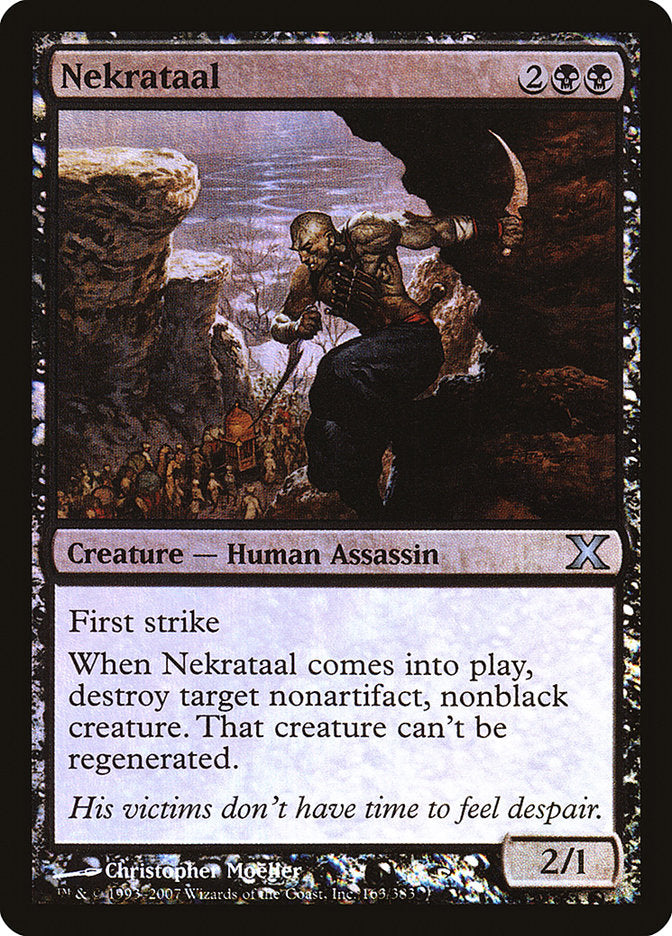 Nekrataal (Premium Foil) [Tenth Edition] | Exor Games Dartmouth