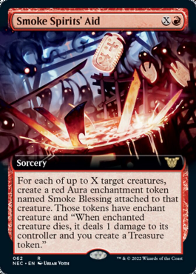 Smoke Spirits' Aid (Extended) [Kamigawa: Neon Dynasty Commander] | Exor Games Dartmouth
