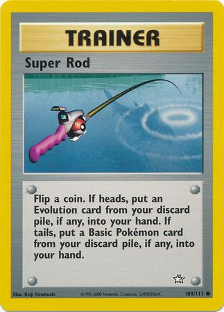 Super Rod (103/111) [Neo Genesis Unlimited] | Exor Games Dartmouth