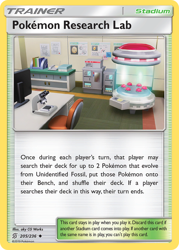 Pokemon Research Lab (205/236) [Sun & Moon: Unified Minds] | Exor Games Dartmouth