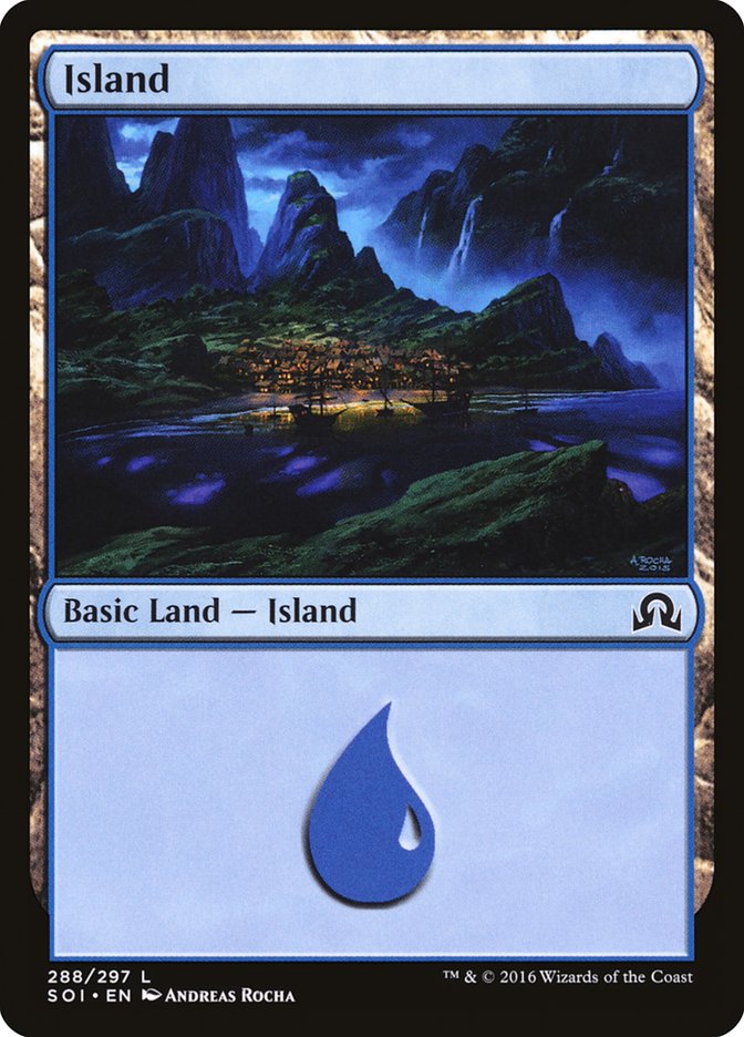 Island (288) [Shadows over Innistrad] | Exor Games Dartmouth