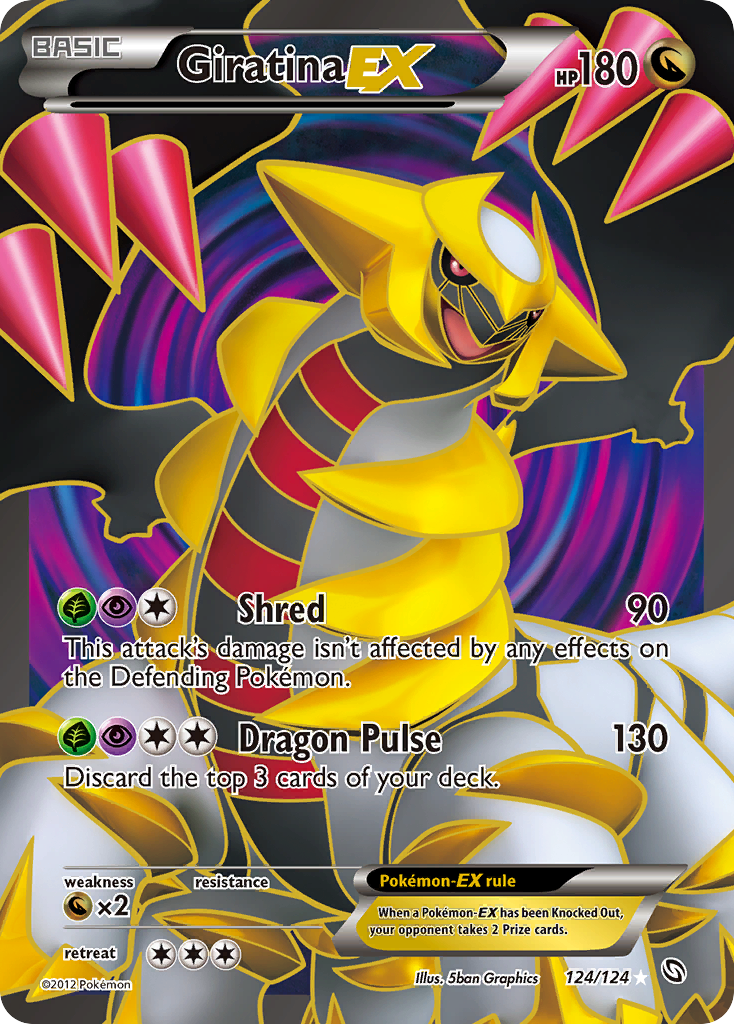 Giratina EX (124/124) [Black & White: Dragons Exalted] | Exor Games Dartmouth