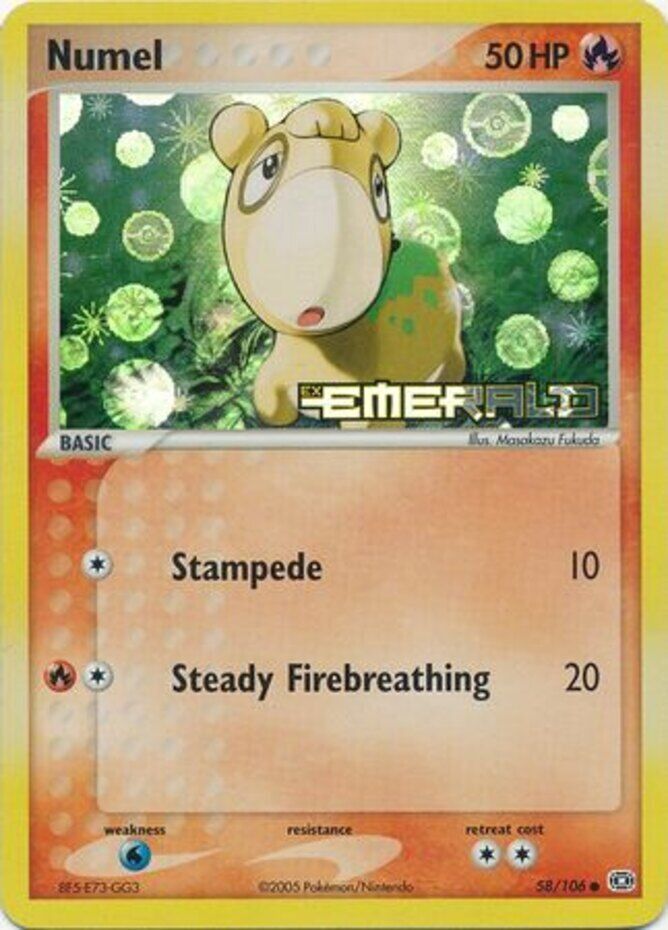 Numel (58/106) (Stamped) [EX: Emerald] | Exor Games Dartmouth