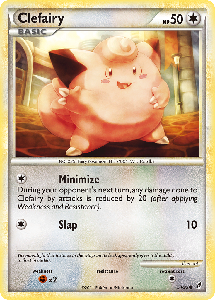 Clefairy (54/95) [HeartGold & SoulSilver: Call of Legends] | Exor Games Dartmouth