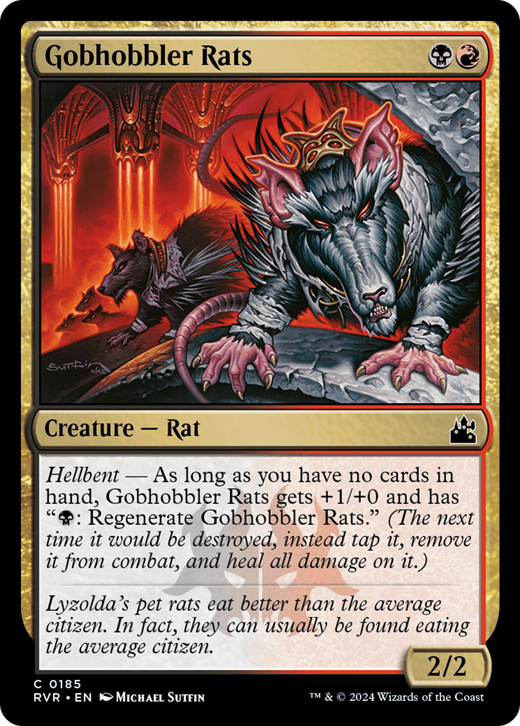 Gobhobbler Rats [Ravnica Remastered] | Exor Games Dartmouth