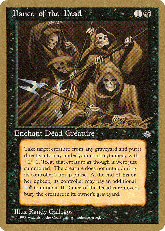 Dance of the Dead (Leon Lindback) [Pro Tour Collector Set] | Exor Games Dartmouth