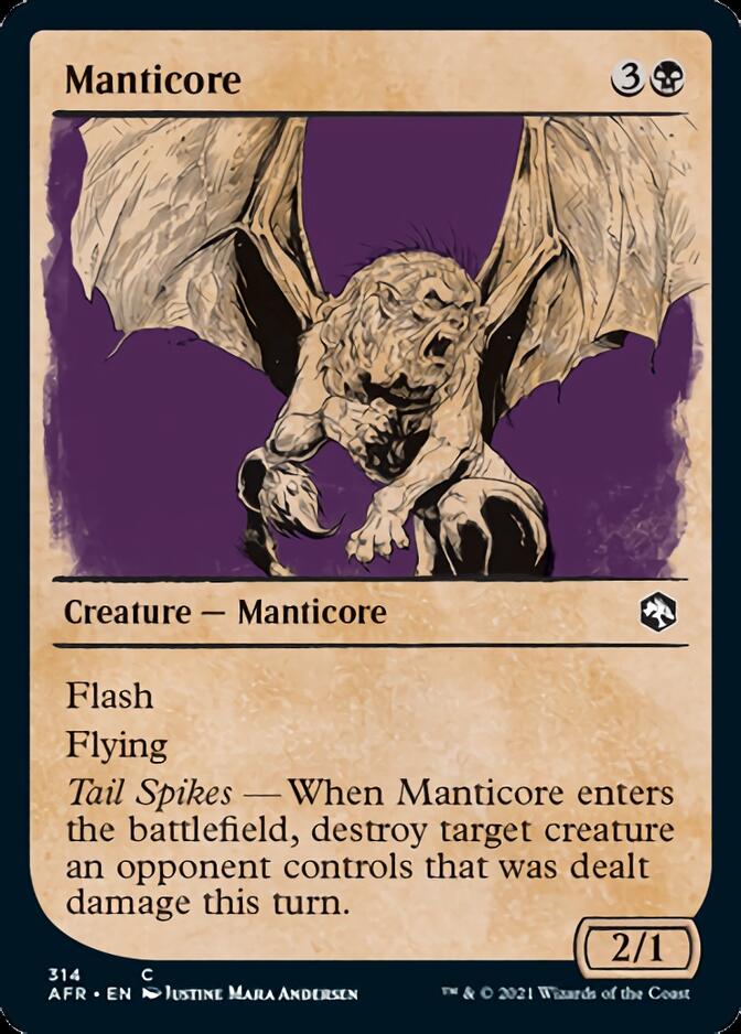 Manticore (Showcase) [Dungeons & Dragons: Adventures in the Forgotten Realms] | Exor Games Dartmouth