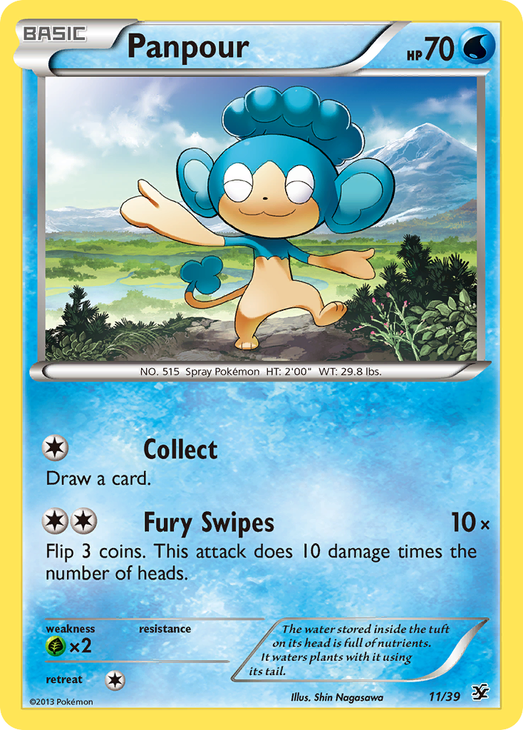 Panpour (11/39) [XY: Kalos Starter Set] | Exor Games Dartmouth