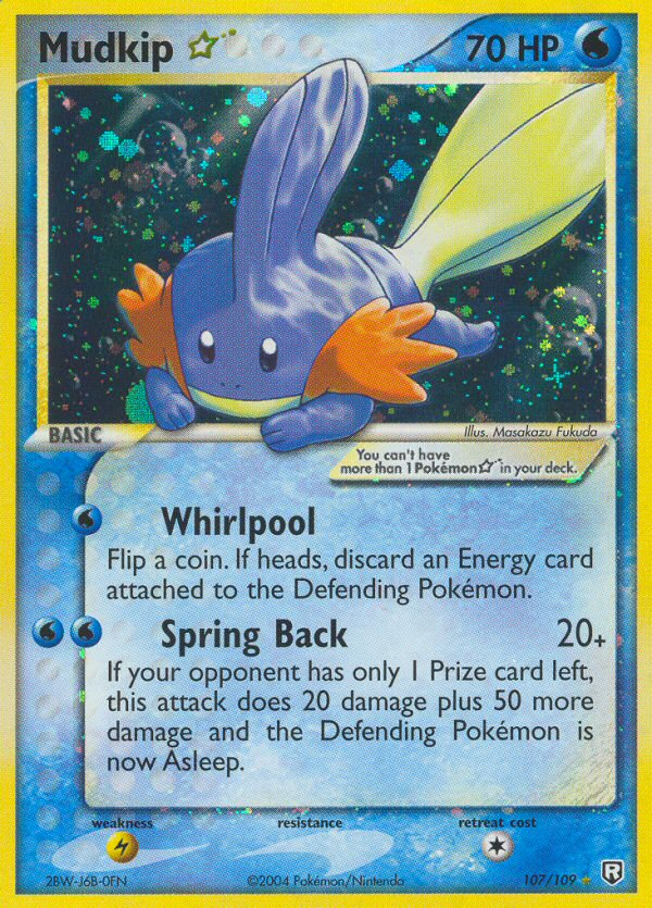 Mudkip Star (107/109) [EX: Team Rocket Returns] | Exor Games Dartmouth