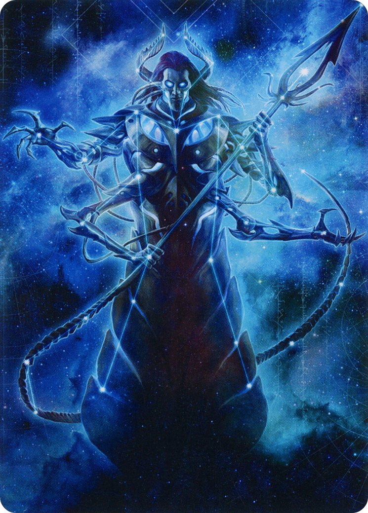 Heliod, the Warped Eclipse Art Card [March of the Machine Art Series] | Exor Games Dartmouth