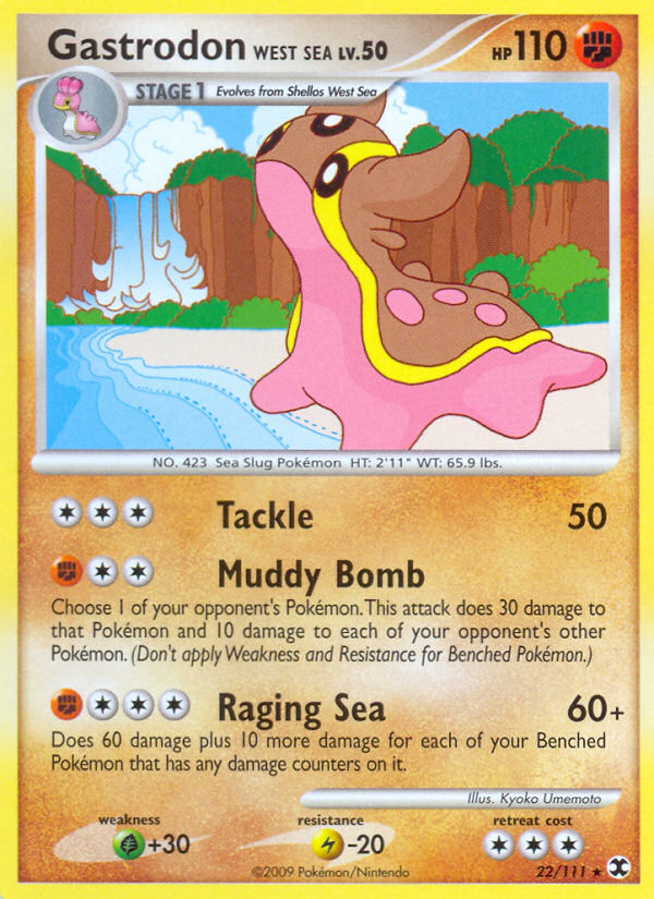 Gastrodon West Sea (22/111) [Platinum: Rising Rivals] | Exor Games Dartmouth