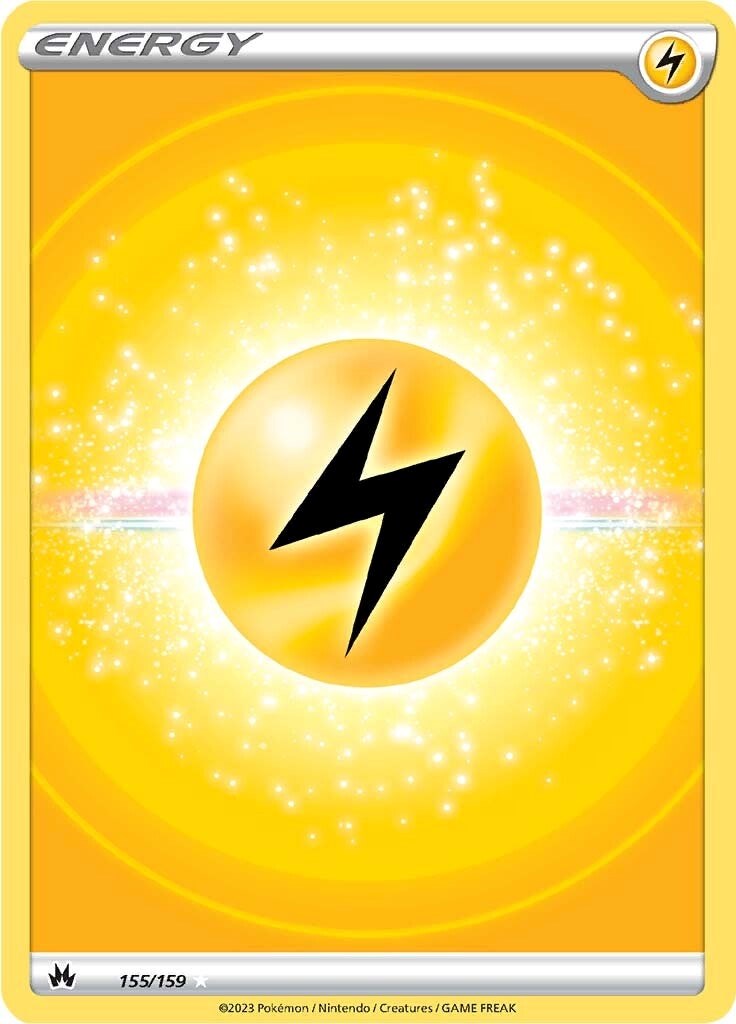 Lightning Energy (155/159) (Texture Full Art) [Sword & Shield: Crown Zenith] | Exor Games Dartmouth