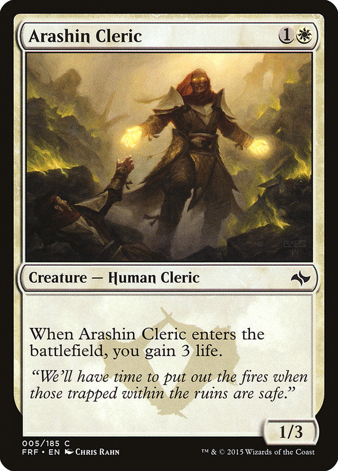 Arashin Cleric [Fate Reforged] | Exor Games Dartmouth