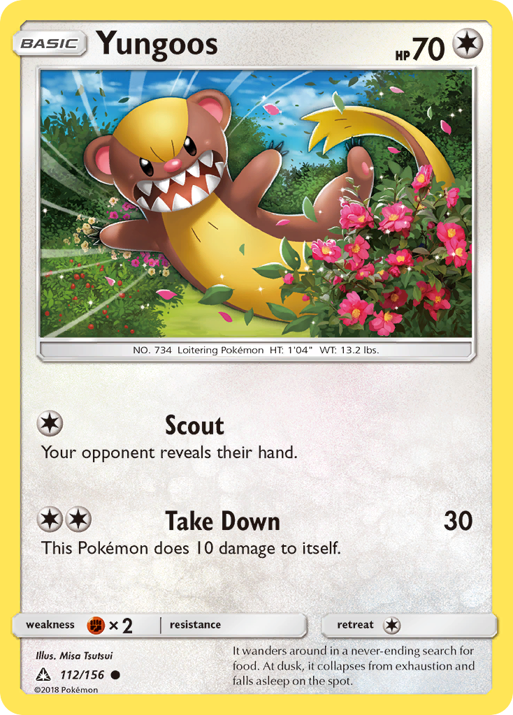 Yungoos (112/156) [Sun & Moon: Ultra Prism] | Exor Games Dartmouth