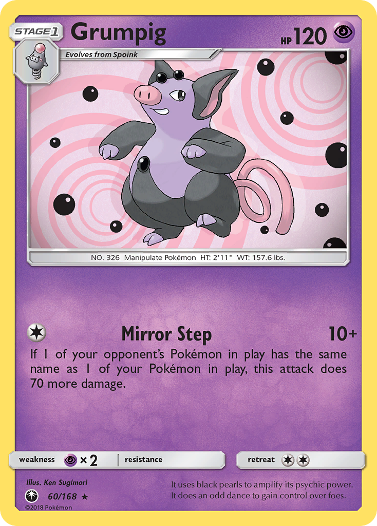 Grumpig (60/168) [Sun & Moon: Celestial Storm] | Exor Games Dartmouth