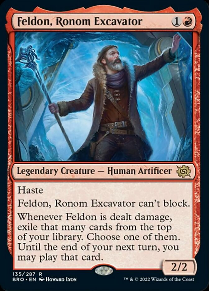 Feldon, Ronom Excavator [The Brothers' War] | Exor Games Dartmouth