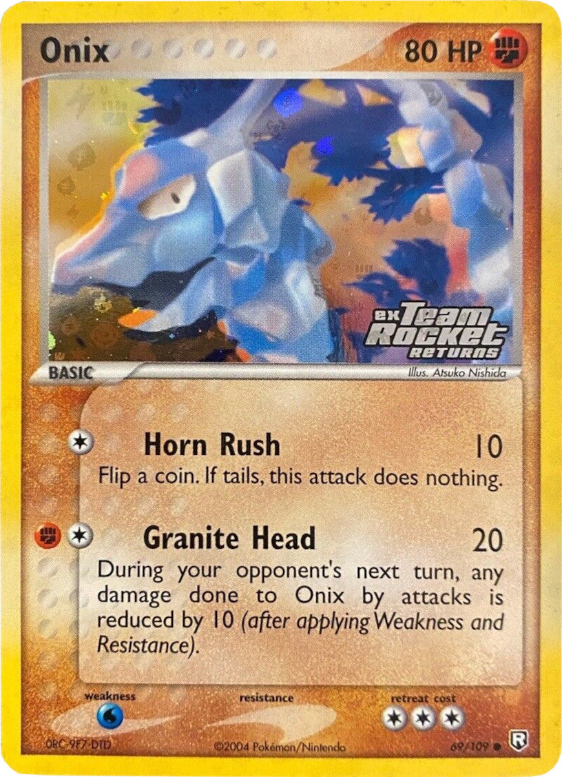 Onix (69/109) (Stamped) [EX: Team Rocket Returns] | Exor Games Dartmouth