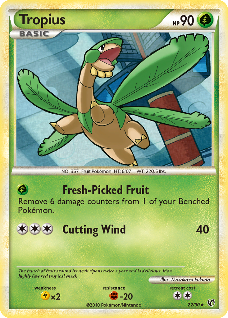 Tropius (22/90) [HeartGold & SoulSilver: Undaunted] | Exor Games Dartmouth