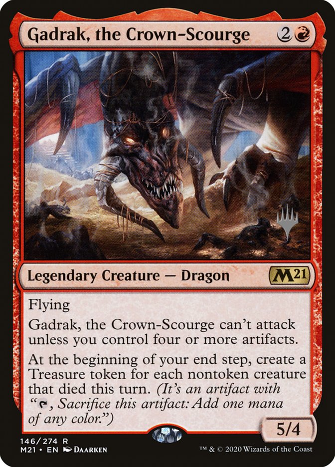 Gadrak, the Crown-Scourge (Promo Pack) [Core Set 2021 Promos] | Exor Games Dartmouth