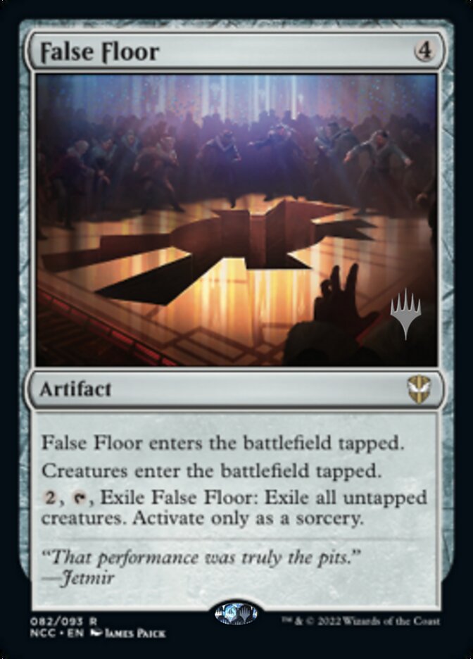 False Floor (Promo Pack) [Streets of New Capenna Commander Promos] | Exor Games Dartmouth