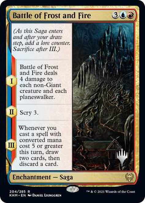 Battle of Frost and Fire [Kaldheim Promo Pack] | Exor Games Dartmouth