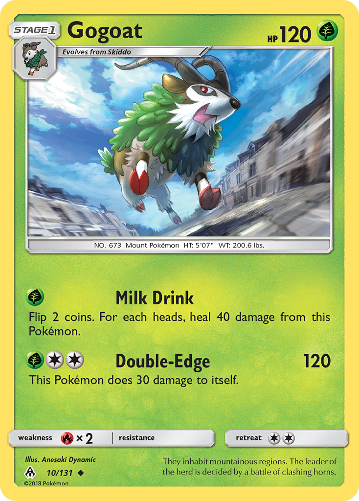 Gogoat (10/131) [Sun & Moon: Forbidden Light] | Exor Games Dartmouth