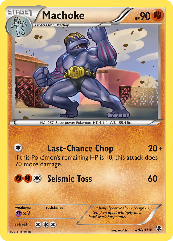 Machoke (48/101) [Black & White: Plasma Blast] | Exor Games Dartmouth