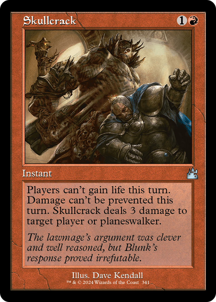 Skullcrack (Retro Frame) [Ravnica Remastered] | Exor Games Dartmouth