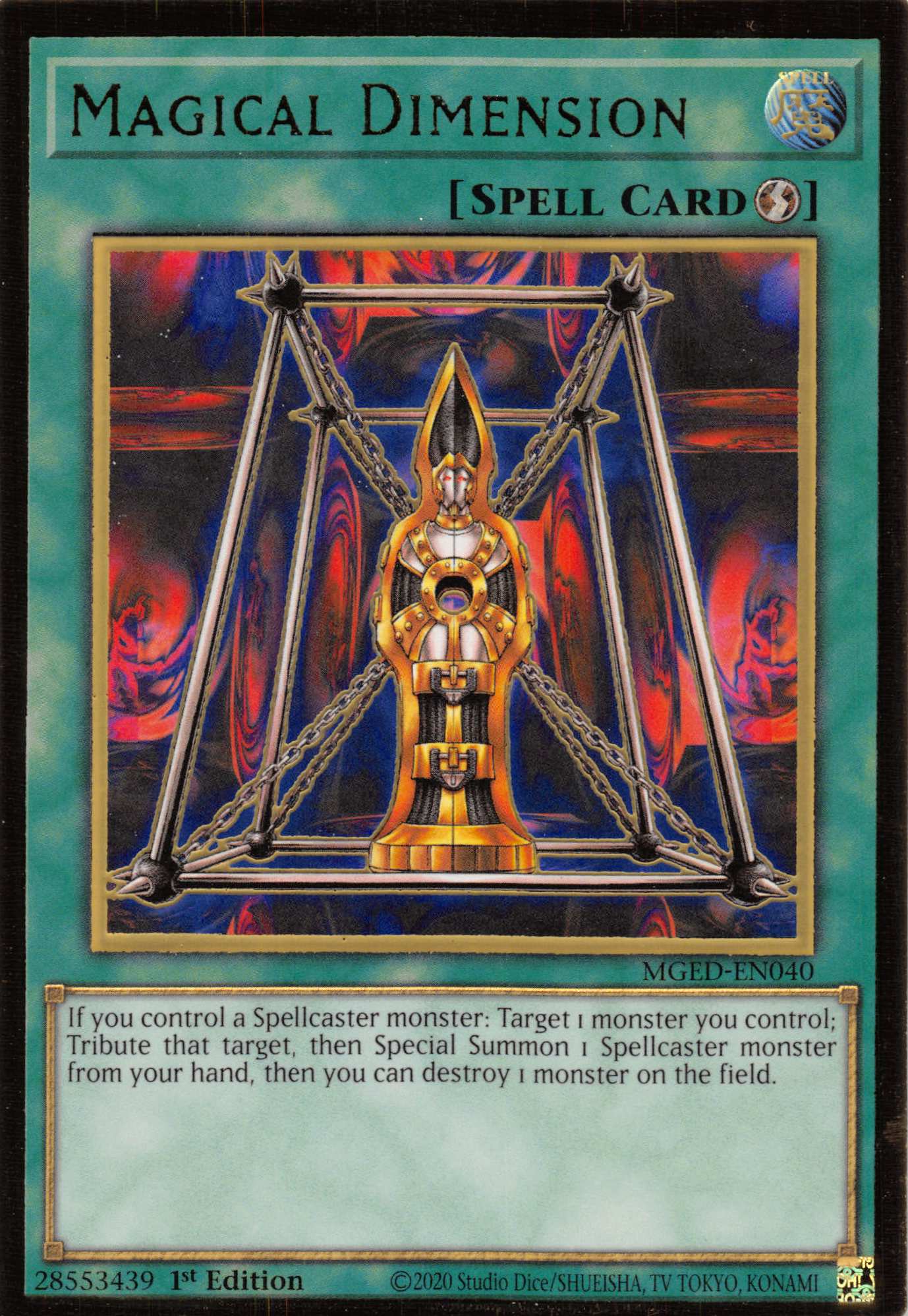 Magical Dimension [MGED-EN040] Gold Rare | Exor Games Dartmouth