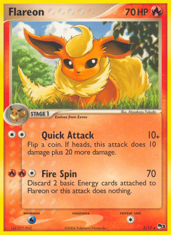 Flareon (2/17) [POP Series 3] | Exor Games Dartmouth