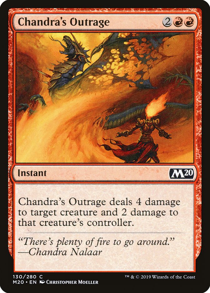 Chandra's Outrage [Core Set 2020] | Exor Games Dartmouth