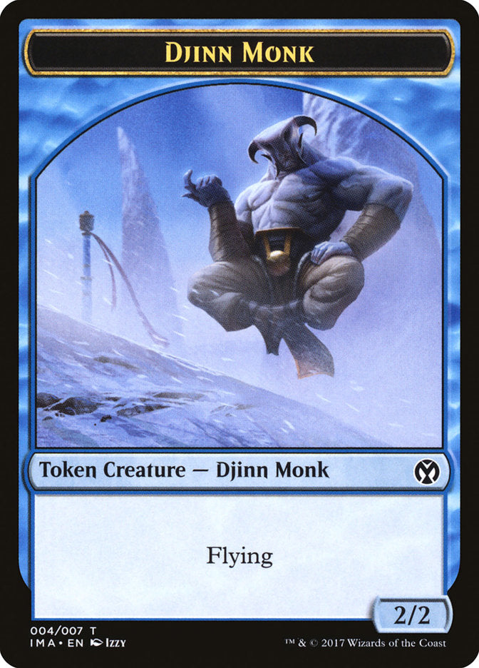 Djinn Monk [Iconic Masters Tokens] | Exor Games Dartmouth