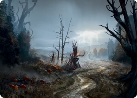Overgrown Farmland Art Card [Innistrad: Midnight Hunt Art Series] | Exor Games Dartmouth