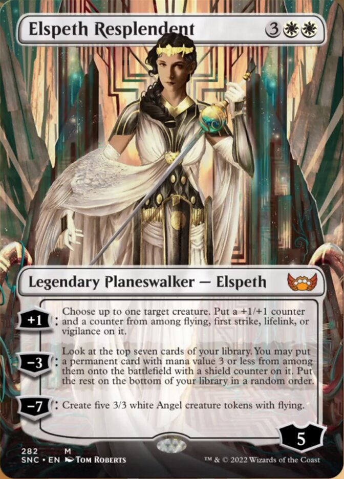 Elspeth Resplendent (Borderless) [Streets of New Capenna] | Exor Games Dartmouth