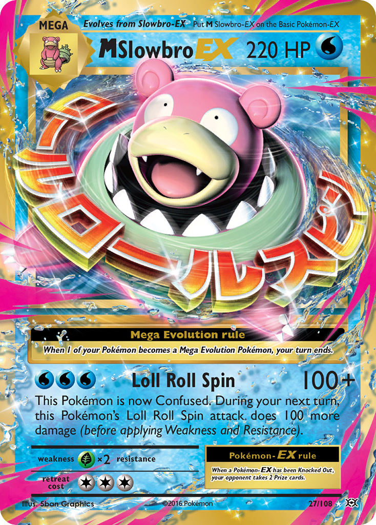 M Slowbro EX (27/108) [XY: Evolutions] | Exor Games Dartmouth