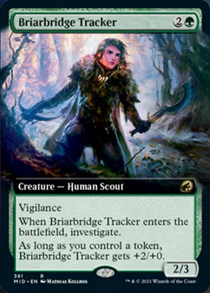 Briarbridge Tracker (Extended) [Innistrad: Midnight Hunt] | Exor Games Dartmouth