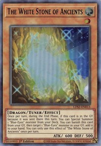 The White Stone of Ancients (Green) [LDS2-EN013] Ultra Rare | Exor Games Dartmouth