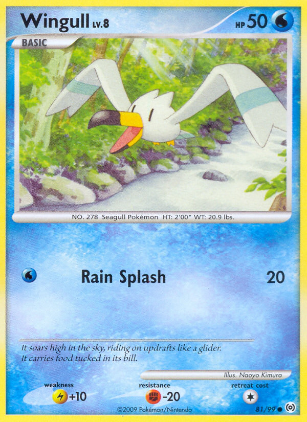 Wingull (81/99) [Platinum: Arceus] | Exor Games Dartmouth