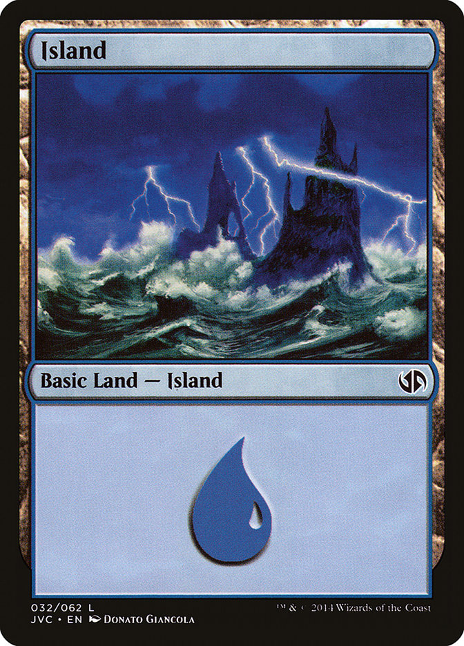 Island (32) [Duel Decks Anthology] | Exor Games Dartmouth