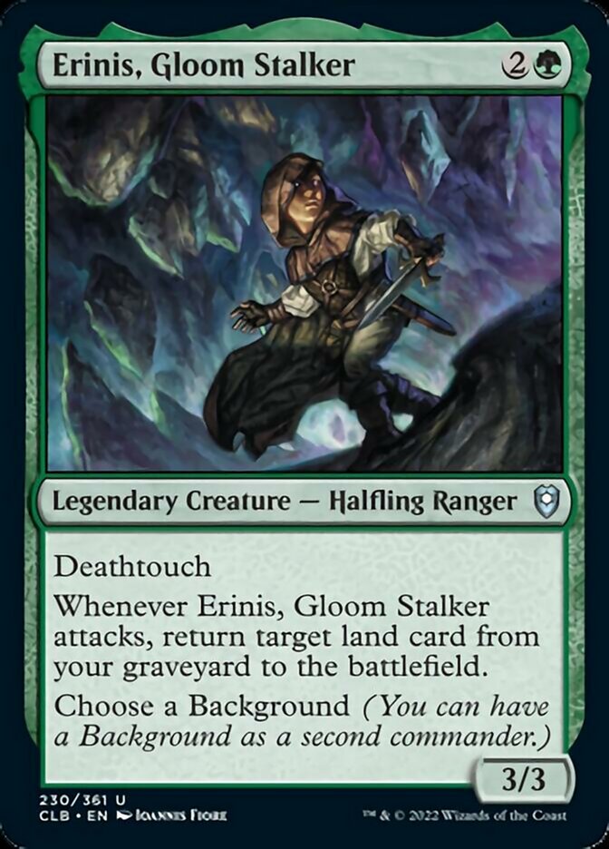 Erinis, Gloom Stalker [Commander Legends: Battle for Baldur's Gate] | Exor Games Dartmouth
