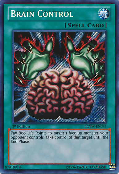 Brain Control [LCYW-EN074] Secret Rare | Exor Games Dartmouth