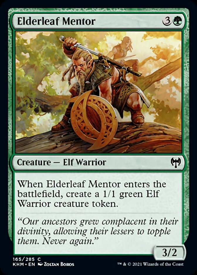 Elderleaf Mentor [Kaldheim] | Exor Games Dartmouth