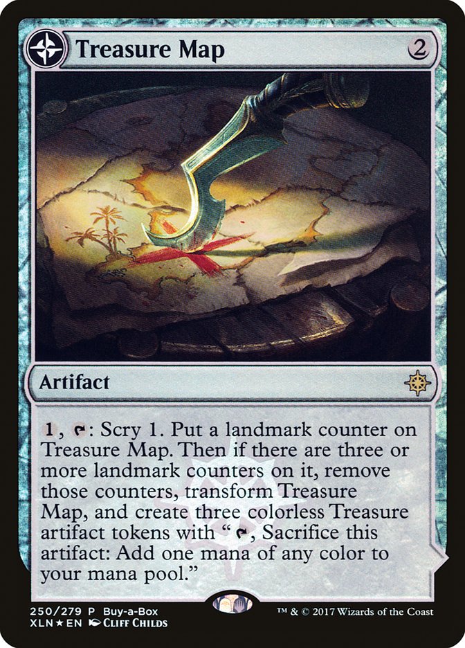 Treasure Map // Treasure Cove (Buy-A-Box) [Ixalan Treasure Chest] | Exor Games Dartmouth