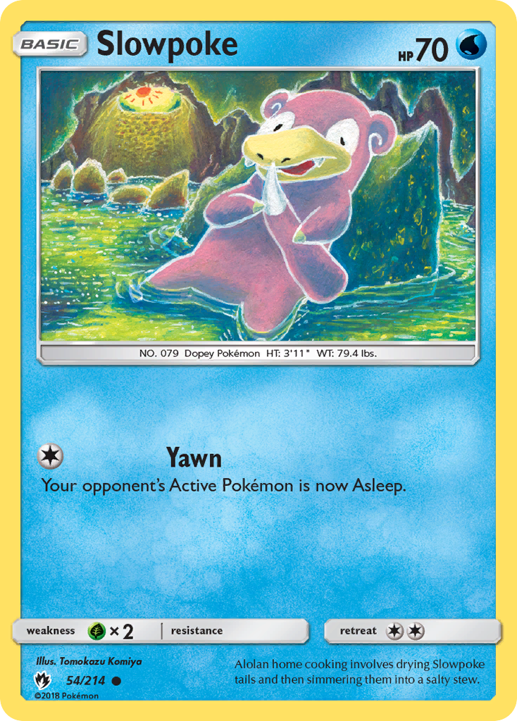 Slowpoke (54/214) [Sun & Moon: Lost Thunder] | Exor Games Dartmouth