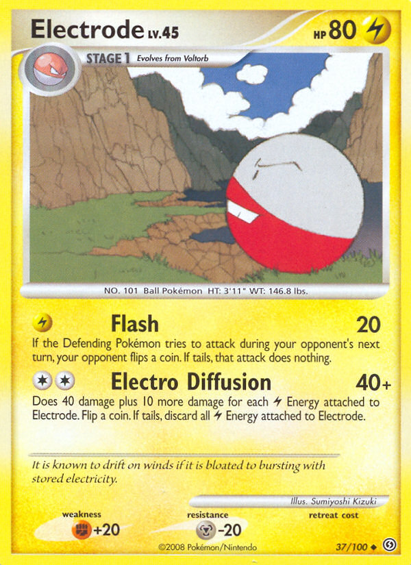 Electrode (37/100) [Diamond & Pearl: Stormfront] | Exor Games Dartmouth