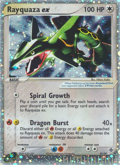 Rayquaza ex (97/97) [EX: Dragon] | Exor Games Dartmouth